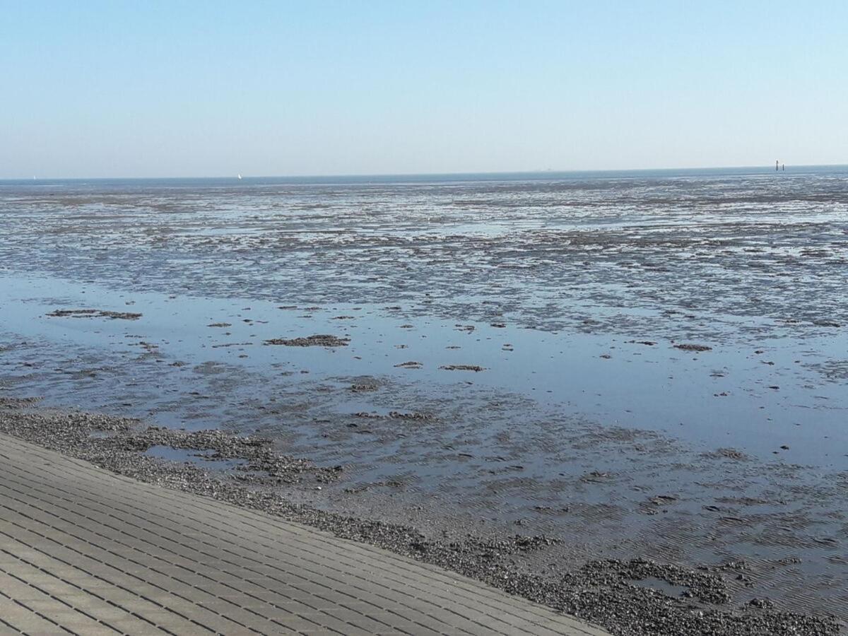 Fewo Jadekieker Mit Balkon - Horumersiel Buitenkant foto